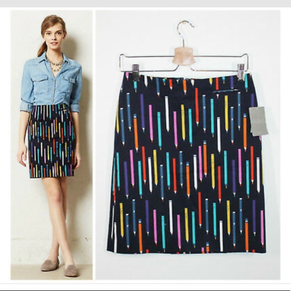 Anthropologie Pencil Skirt